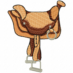Cowboy And Hunter Embroidery Design 2